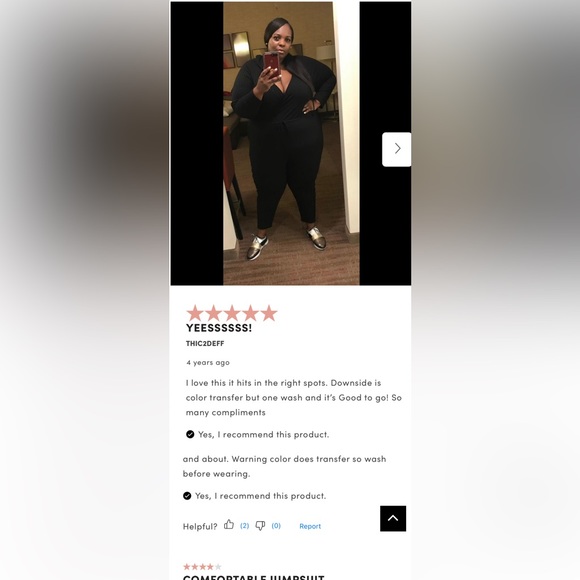 NWOT Torrid Black long sleeve Hacci jumpsuit with hood - Picture 8 of 12